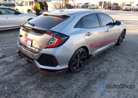 2019 Honda Civic Sport from USA, damaged, VIN SHHFK7H45KU226929